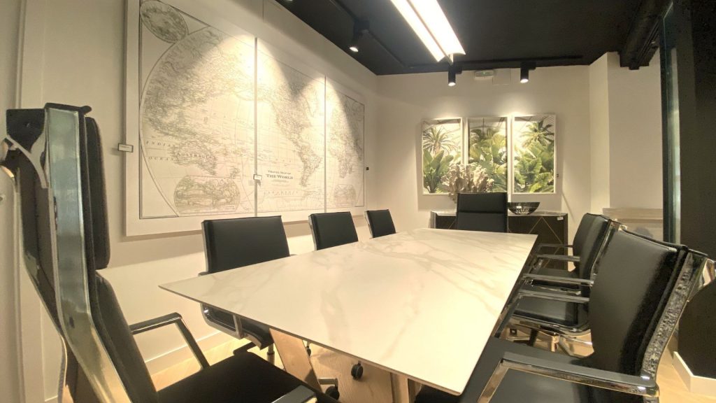 Estudio de interiorismo en el Barrio de Salamanca
